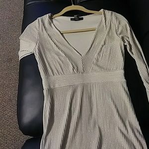 Very sexy silk tan Shimmer dress